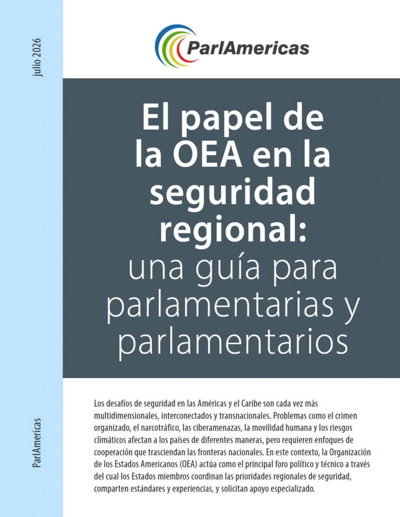 ParlAmericas › Cover-OASRoleRegionalSecurity-sp